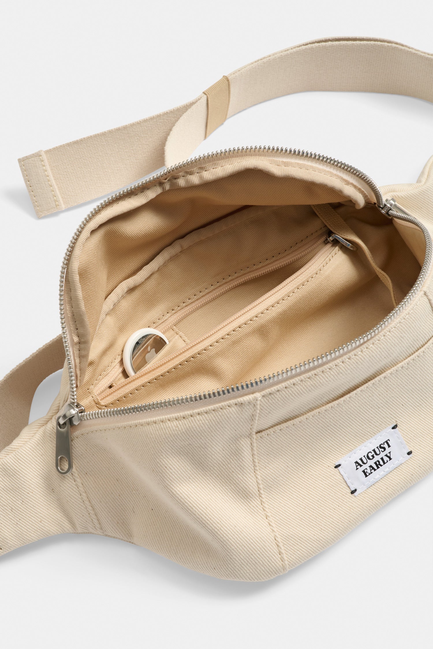 Dog Walking Bag &amp; Leash Set - Cream
