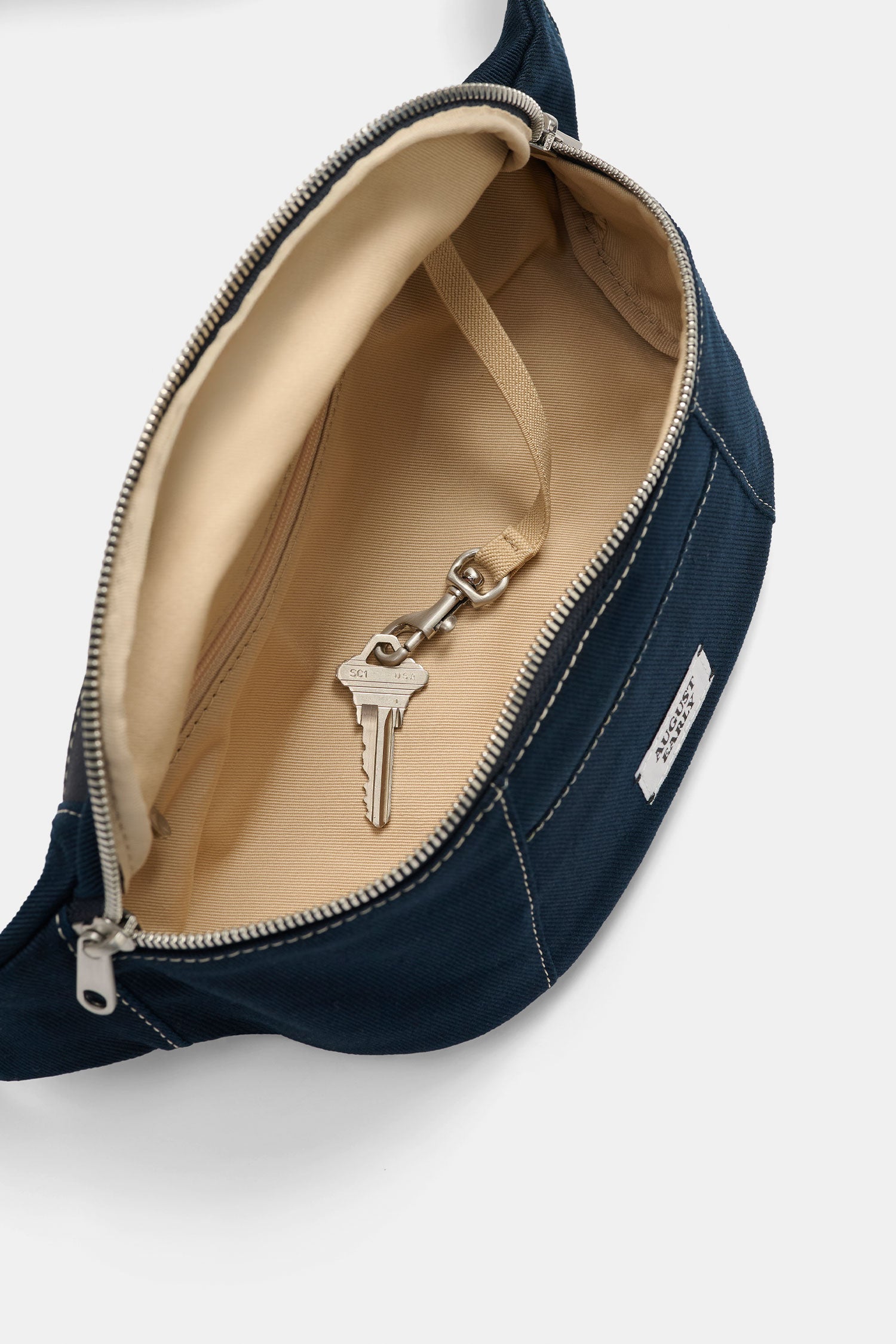 Dog Walking Bag &amp; Leash Set - Navy